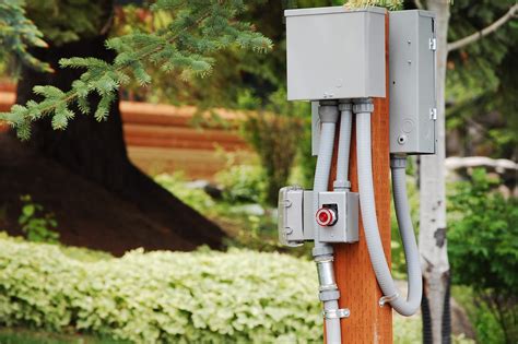 can you park in front of electrical boxes|planting near electrical box.